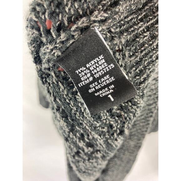 Torrid Grey Ladder & Pointelle Knit Sweater Size 1X - Picture 6 of 8
